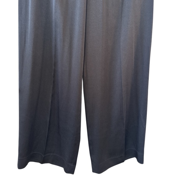 Jason Wu Wide Leg Pleated Trousers in Black - Picture 6 of 13